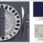 TOVAGLIOLO AIRLAID LIGHT 40X40 BLU