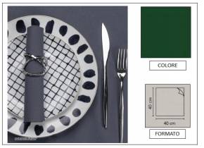 WEB_063700276.jpg TOVAGLIOLO AIRLAID LIGHT 40X40 VERDE - immagine 1