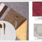 TOVAGLIOLO AIRLAID DAMASCATO LINEN 40X40 BORDEAUX