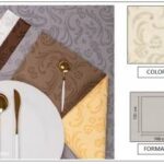 TOVAGLIA LINEN DAMASCATA 100X100 AVORIO