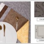 TOVAGLIA LINEN DAMASCATA 100X100 GRIGIO