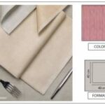 TOVAGLIOLO P4 AIRLAID BATIK AMARANTO