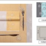 TOVAGLIA 100X100 AIRLAID BOLLICINE AZZURRO