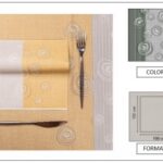 TOVAGLIA 100X100 AIRLAID BOLLICINE PERLA