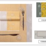 RUNNER 50X120 AIRLAID BOLLICINE OCRA