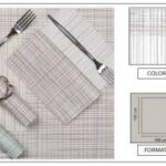 TOVAGLIA AIRLAID CANNETE 100X100 SABBIA