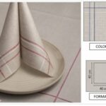 TOVAGLIOLO P4 AIRLAID CANOVACCIO BLU