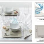 TOVAGLIA 100X100 AIRLAID CONCHIGLIA SABBIA