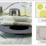 TOVAGLIA 100X100 AIRLAID ECLISSI VERDE LIME