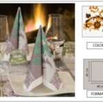 TOVAGLIOLO P4 AIRLAID FOUR SEASON ARANCIO