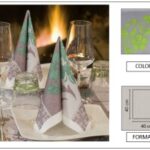 TOVAGLIOLO P4 AIRLAID FOUR SEASON VERDE LIME