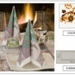 RUNNER 50X120 AIRLAID FOUR SEASON ARANCIO