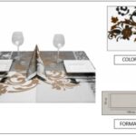 RUNNER 50X120 AIRLAID FOUR SEASON CAFFE`