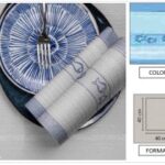 TOVAGLIOLO P4 AIRLAID MEDITERRANEO TURCHESE