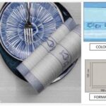 TOVAGLIA 100X100 AIRLAID MEDITERRANEO TURCHESE