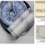 TOVAGLIA 100X100 AIRLAID MEDITERRANEO AVORIO