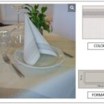 RUNNER 50X120 AIRLAID METROPOLITAN PERLA