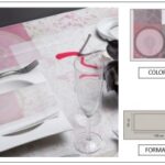 RUNNER 50X120 AIRLAID NEW MOON RUBINO