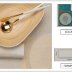 RUNNER 50X120 AIRLAID NEW MOON TOPAZIO