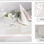 TOVAGLIA 100X100 AIRLAID PROVENZA PERLA