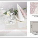 TOVAGLIA 100X100 AIRLAID PROVENZA ROSA ANTICO