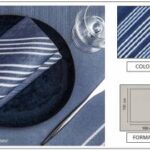 TOVAGLIA 100X100 AIRLAID SAINT TROPEZ BLU