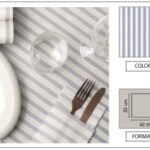 TOVAGLIETTA 30X40 AIRLAID SOFFIO BLU