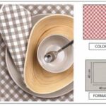 TOVAGLIOLO P4 AIRLAID VICKY ROSSO