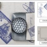 TOVAGLIA 100X100 AIRLAID YACHT CLUB PERLA