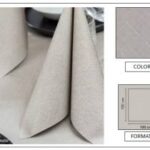 TOVAGLIA 100X100 SPUN CADI" GRAFITE