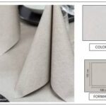 TOVAGLIA 100X100 SPUN CADÌ PERLA