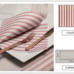 RUNNER 50X120 AIRLAID STREET BORDEAUX