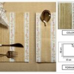 TOVAGLIOLO POCKET GOCCE DI NATALE 40X40 CM ORO