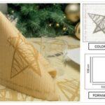 TOVAGLIA NOEL 100X100 CM ARGENTO