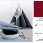 TOVAGLIOLO AIRLAID MAXI P/8 40X48 BORDEAUX