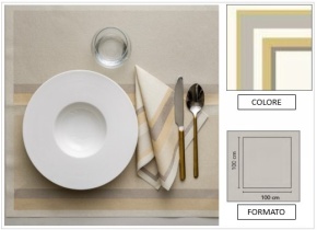 WEB_063701331.jpg TOVAGLIA AIRLAID BOHEME 100X100 AVORIO - immagine 1