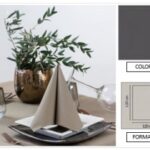 TOVAGLIA PP FIESTA 120X120 ANTRACITE