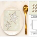 TOVAGLIA ETOILE 100X100 CM AVORIO