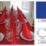 TOVAGLIOLO BIOLEAF PIEGA 840X40 CM BLU