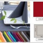 TOVAGLIA LINEN 100X100 BORDEAUX