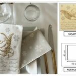 TOVAGLIOLO ANGEL 40X40 CM CHAMPAGNE