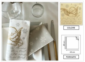 WEB_063703097.jpg TOVAGLIOLO ANGEL 40X40 CM CHAMPAGNE - immagine 1