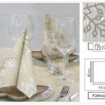 TOVAGLIOLO SNOW 40X40 CM ARGENTO