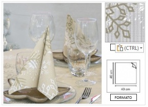 WEB_063703106.jpg TOVAGLIOLO SNOW 40X40 CM ARGENTO - immagine 1