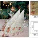 TOVAGLIOLO CHALET 40X40 CM ORO