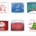 ZUCCHERO BUSTINE RETTANGOLARE MIX NATALE GR. 5