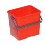 SECCHIO PLASTICA ROSSO LT. 6