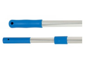 WEB_128200131.jpg MANICO TELESCOPICO ALLUMINIO CON FORO CM. 160 - immagine 1