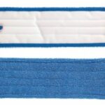 FRANGIA LAVAGGIO MICROFIBRA BLU CON VELCRO 45X14