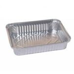 CONTENITORE ALLUMINIO RETTANGOLARE 129-R75L PORZIONI 4